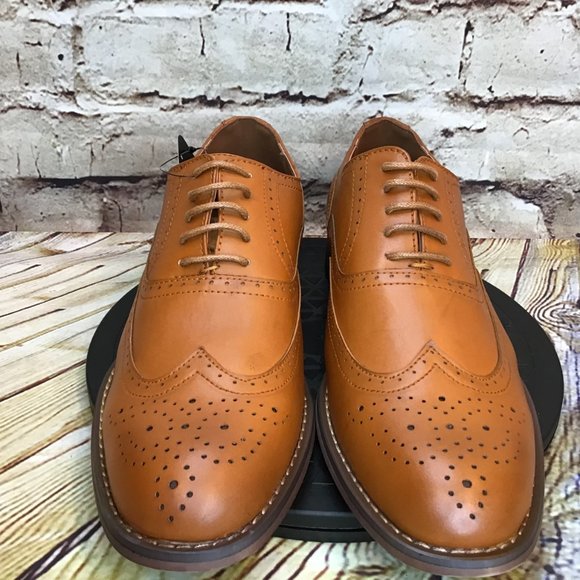 Vostey Shoes Vostey Milan Brown Cap Toe Derby Dress Shoes Poshmark
